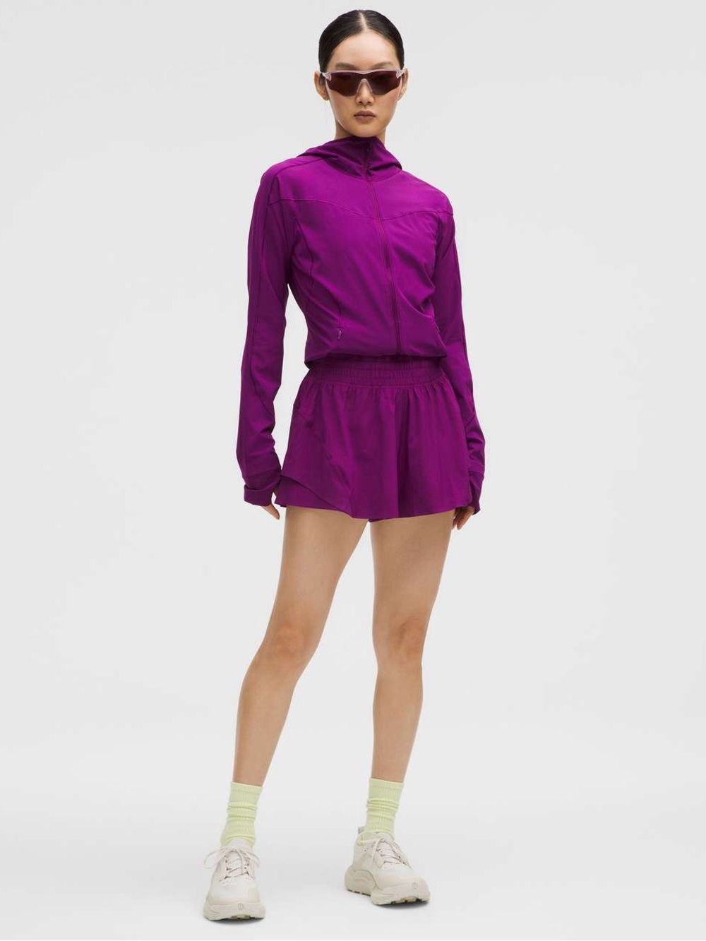 Lululemon Shake it Out Shorts Chilled Grape Purple